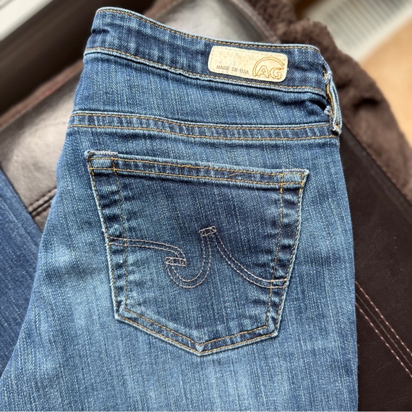 Citizens of Humanity Ava Low Rise Straight Jeans Med Wash Size 26 USA Made - Picture 4 of 16